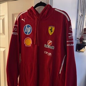 Ferrari Red Lightweight Jacket